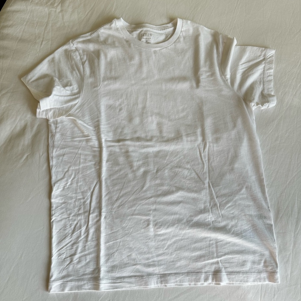 J-Crew Men’s White T Shirt